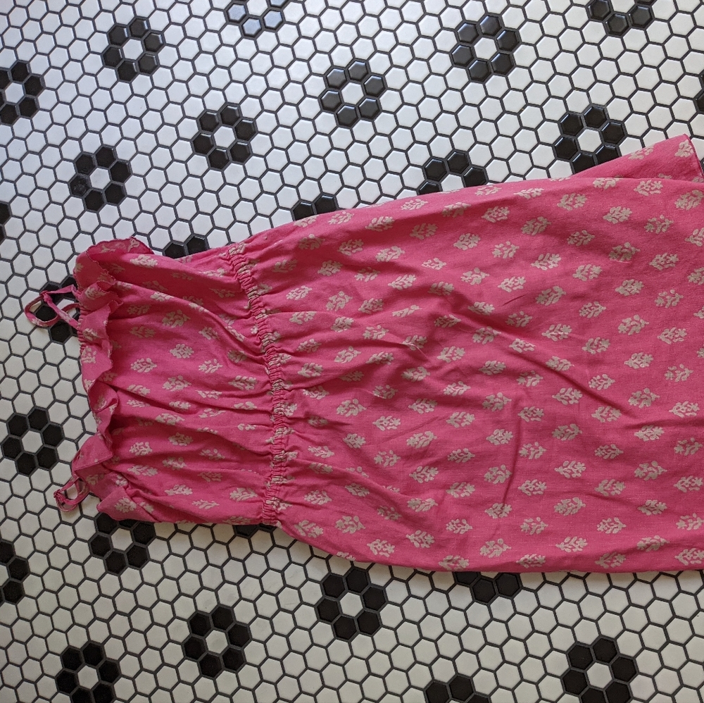 Pink summer dress